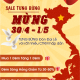 SALE TƯNG BỪNG - MỪNG ĐẠI LỄ