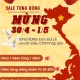 SALE TƯNG BỪNG - MỪNG ĐẠI LỄ