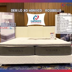 Đệm Lò Xo Hanvico RosaBella 31cm dem-lo-xo-hanvico-rosabella-01