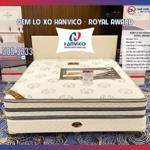 Đệm Lò Xo Hanvico 4 viền Royal Award 30cm - 21 lớp dem-lo-xo-hanvico-royal-award-01