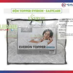 ĐỆM (Nệm) TOPPER EASY CARE EVERON - Tấm Tăng Tiện Nghi dem-topper-EASYCARE-03