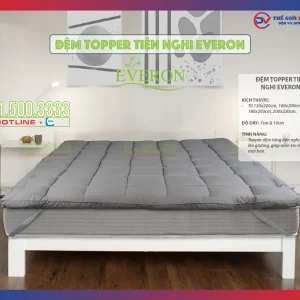 ĐỆM TOPPER EVERON - Tấm Tăng Tiện Nghi Làm Mềm Nệm dem-topper-everon-01