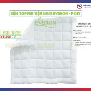 ĐỆM (Nệm) TOPPER EVERON - Tấm Tăng Tiện Nghi POLY dem-topper-tien-nghi-everon-poly-01