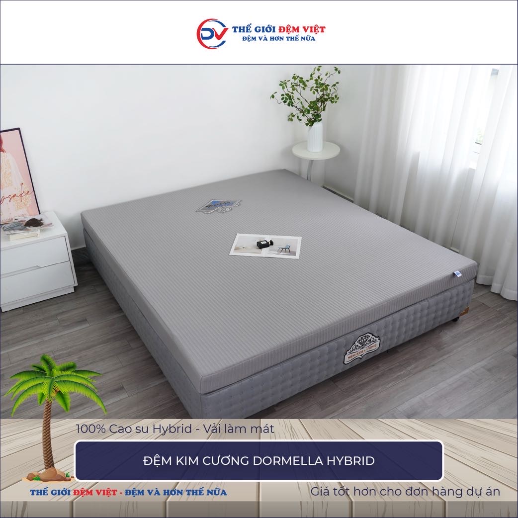 Đệm Kim Cương Dormella Hybrid 6-2