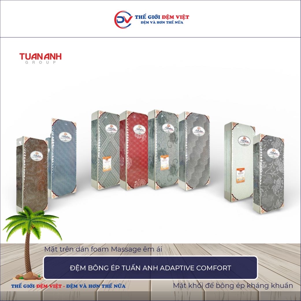 Đệm bông ép Tuấn Anh Adaptive Comfort-1