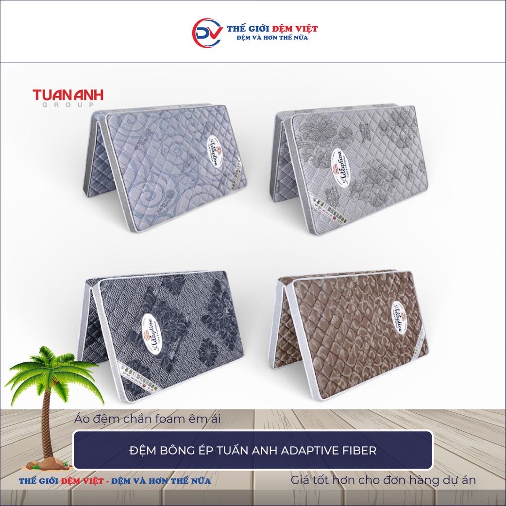 Đệm bông ép Tuấn Anh Adaptive Fiber 7-1