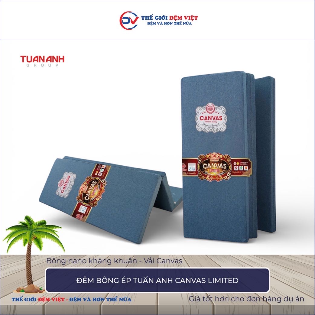 Đệm bông ép Tuấn Anh Canvas Limited-1
