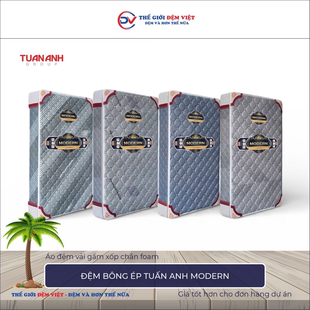 Đệm bông ép Tuấn Anh MODERN-5