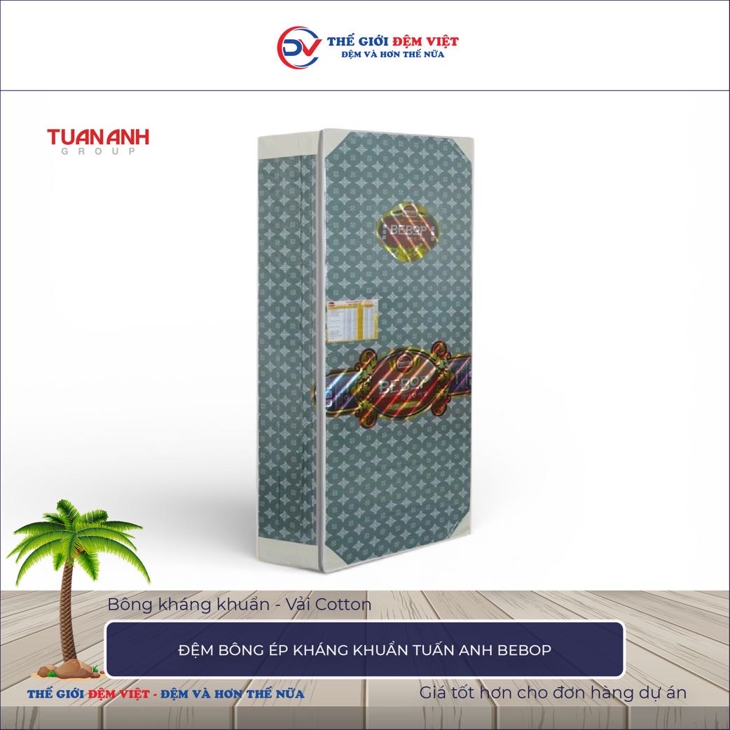 Đệm bông ép tuấn anh Bebop 4-1