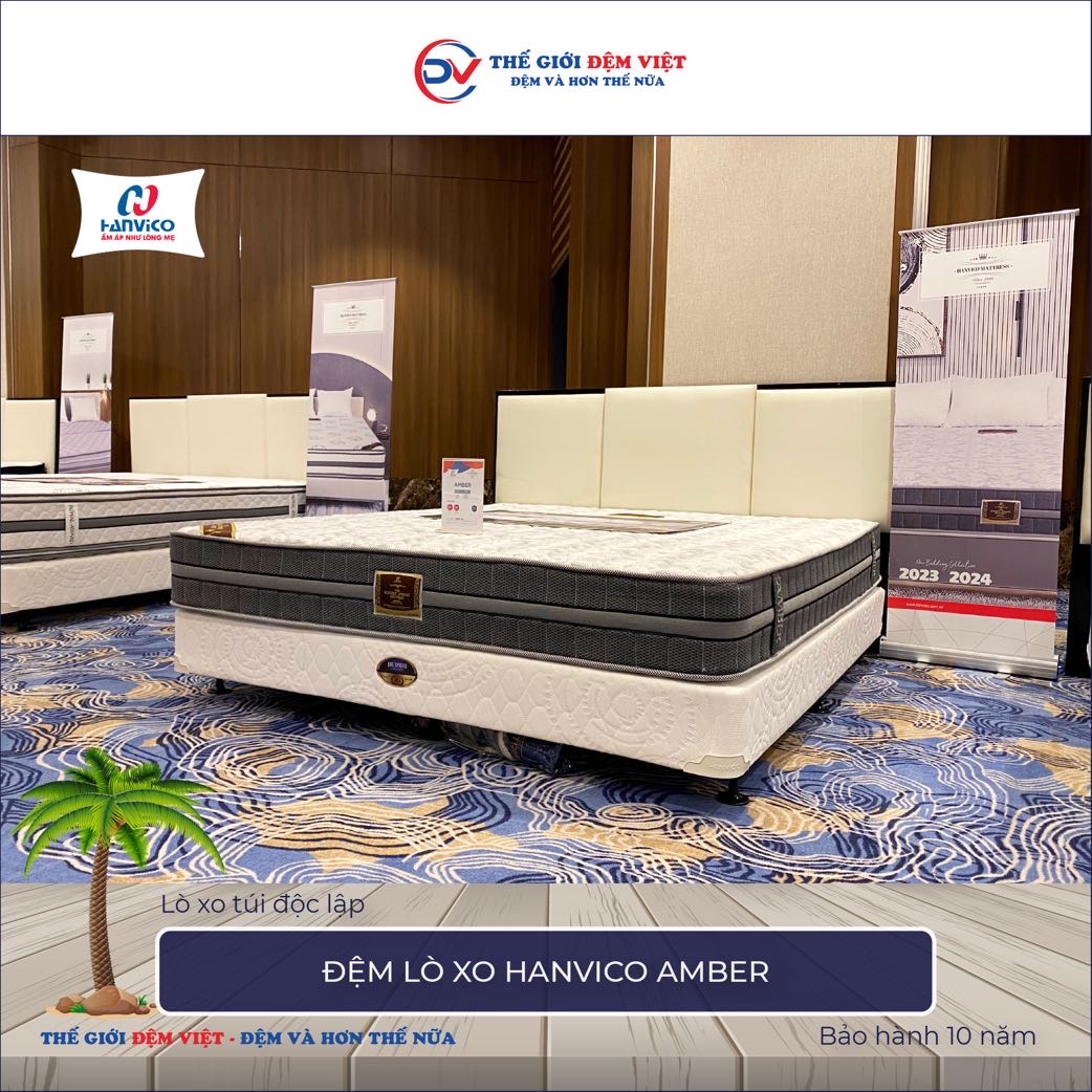 Đệm lò xo Hanvico Amber 6-1