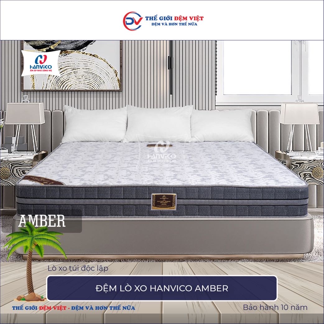 Đệm lò xo Hanvico Amber-1