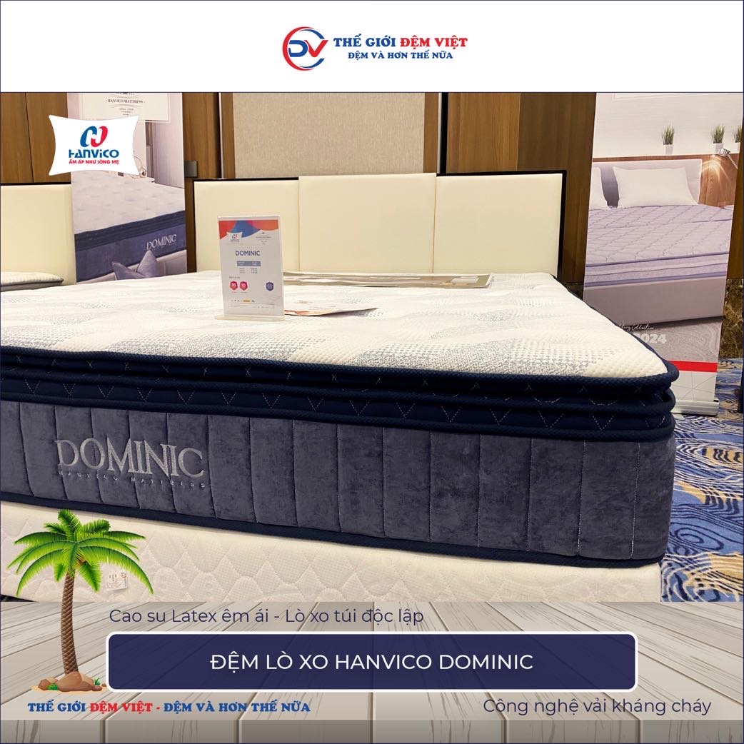 Đệm lò xo Hanvico Dominic 7-1