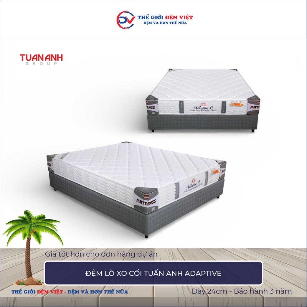 Đệm lò xo cối Tuấn Anh Adaptive 3-1