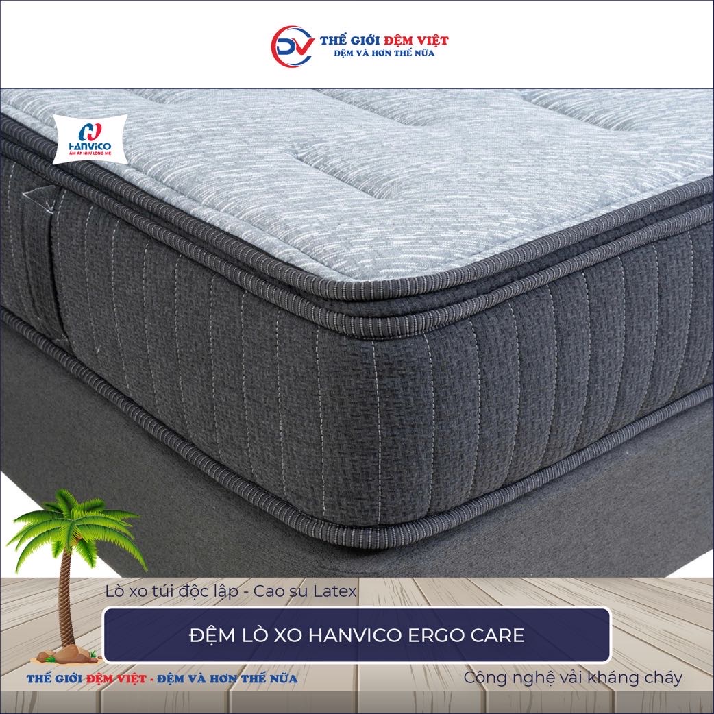 Đệm lò xo túi phân vùng Hanvico Ergo Care 4-1