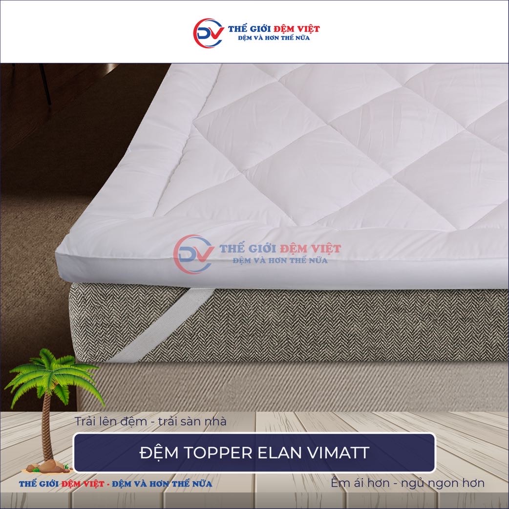 Đệm Topper Elan Vimatt
