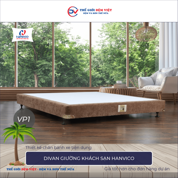 Divan giường khách sạn Hanvico VP1-1