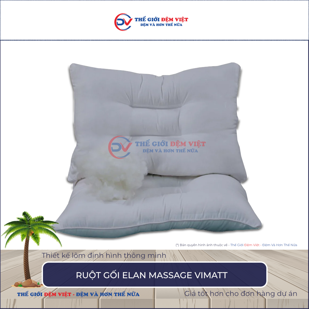 Ruột gối Elan Massage Vimatt-1