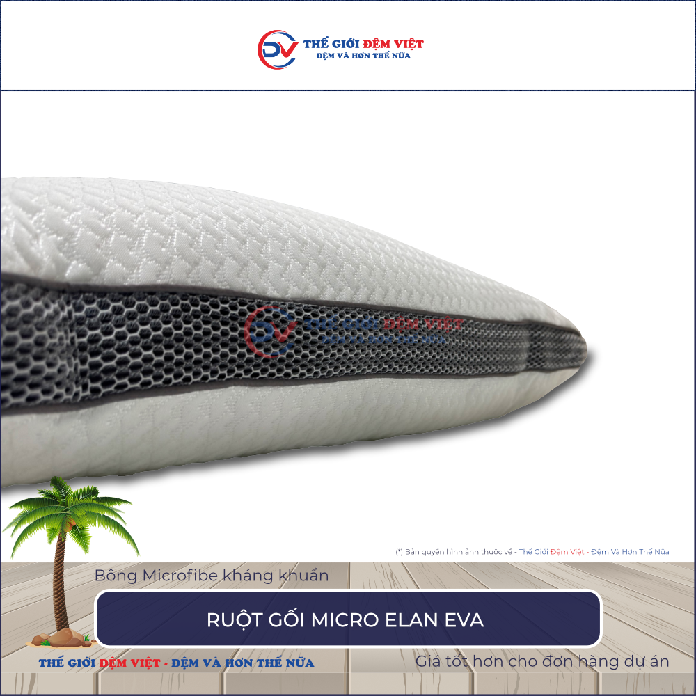 Ruột gối Micro Elan Eva