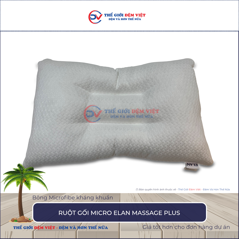 Ruột gối Micro Massage Elan Plus