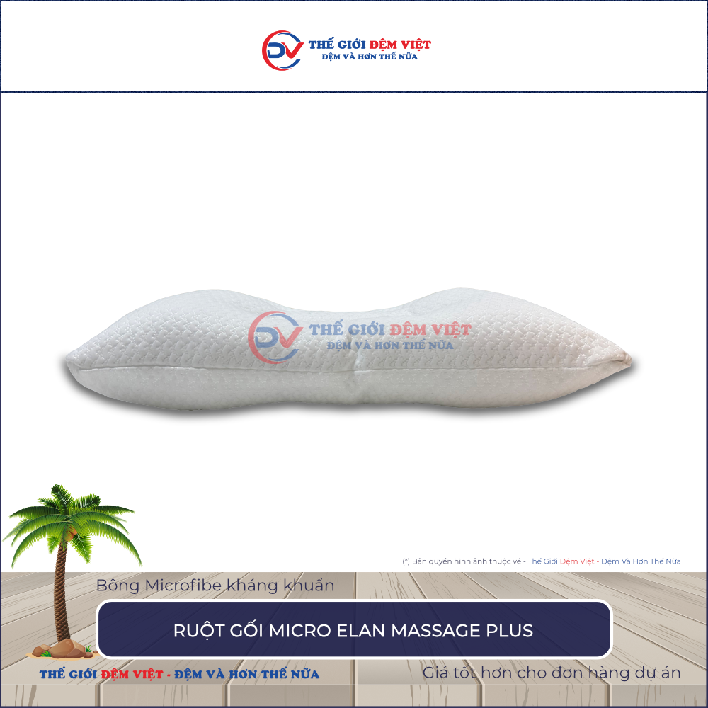 Ruột gối Micro Massage Elan Plus
