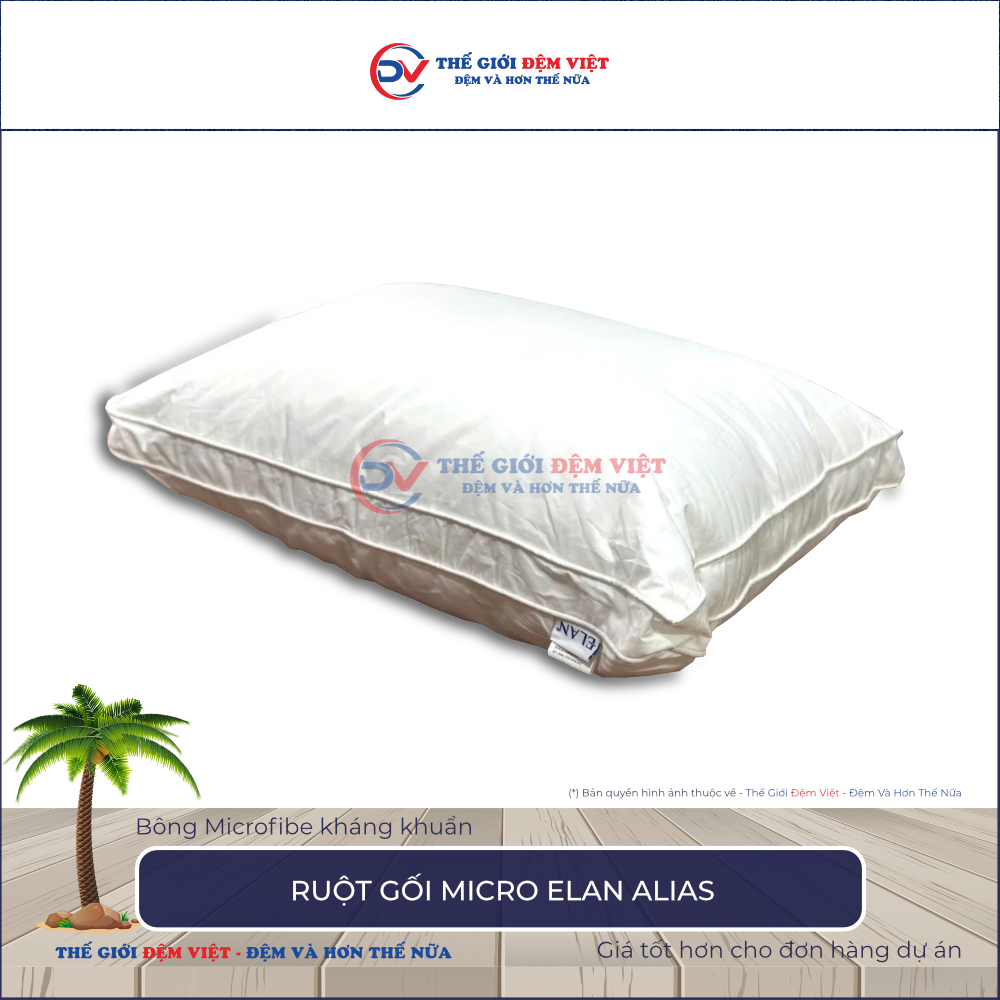 Ruột gối Microfiber Elan Alias