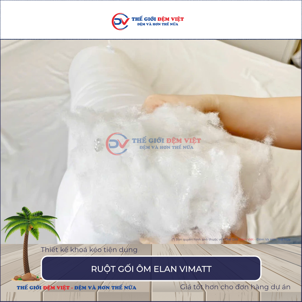 Ruột gối ôm Elan Vimatt