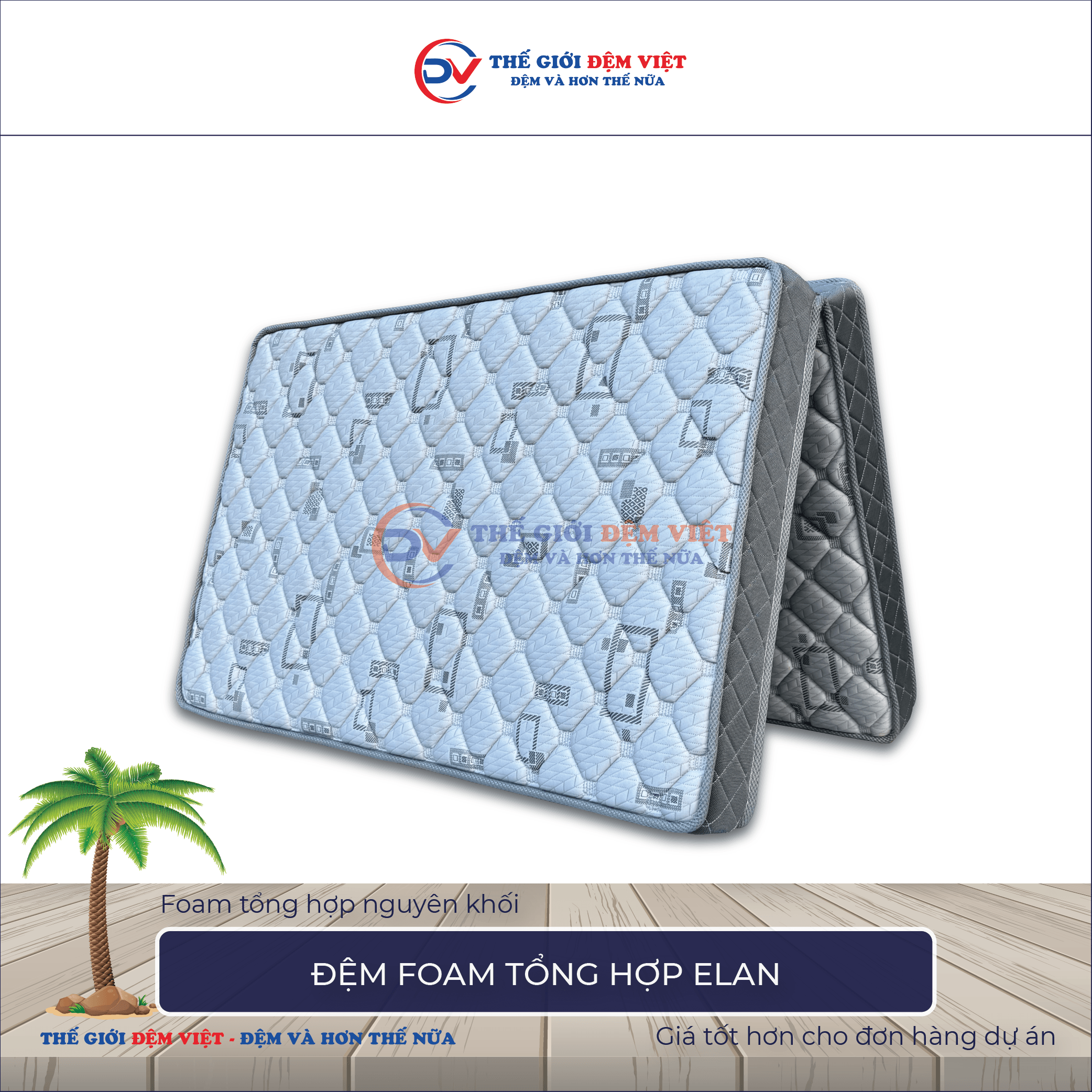 Đệm Foam tổng hợp Elan