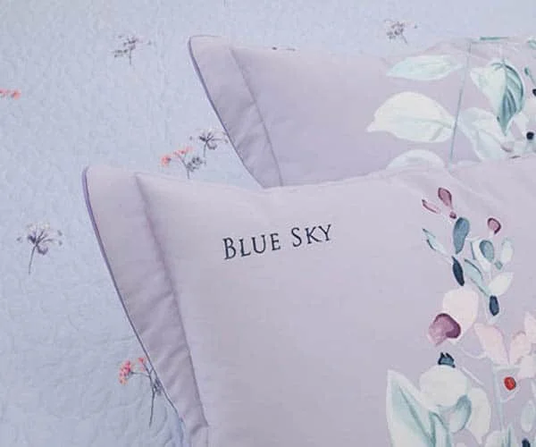 Bộ Chăn Ga Gối Blue Sky Cotton T-DL149 2