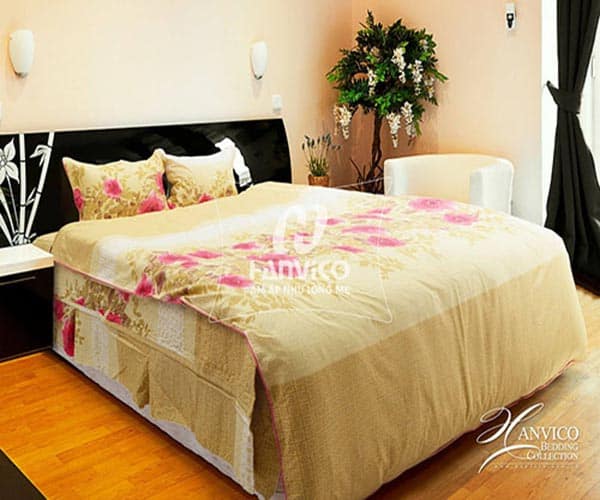 Chăn ga gối Hanvico Golden Dream – GI16 1