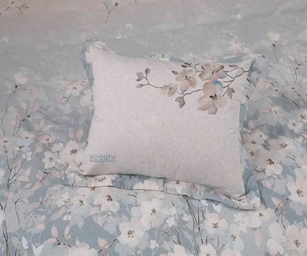 Bộ Chăn Ga Gối Thêu My Youth MY23 2