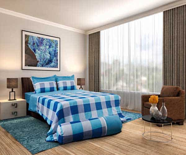 Mua Bộ Chăn Ga Gối Sông Hồng Classic Collection SH_C17 C51 Bộ chăn ga gối sông Hồng dòng Classic C17 C51 nổi bật với họa tiết ca rô cá tính kết hợp cùng tone màu xanh biển đậm là sự lựa chọn lý tưởng cho những bạn trẻ yêu thích sự khám phá, mạnh mẽ. Bộ sản phẩm C17 C51 được thiết kế đảm bảo về chất lượng, sự an toàn cho sức khỏe người dùng và đồng thời còn sở hữu tính thẩm mỹ cao, tạo dấu ấn trong mắt khách hàng ngay từ cái nhìn đầu tiên. * Giá Niêm Yết Bộ Chăn Ga Gối Sông Hồng Classic SH_C17 C51 * Giá Bộ Ga Rèm Mền Hè Cotton * Giá Bộ Ga Rèm Chăn Xuân Thu Cotton 120 x 200cm: 1.450.000 đ 120 x 200cm: 1.450.000 đ 140 x 200cm: 1.660.000 đ 140 x 200cm: 1.660.000 đ 160 x 200cm: 1.850.000 đ 160 x 200cm: 1.800.000 đ 180 x 200cm: 1.890.000 đ 180 x 200cm: 1.850.000 đ * Giá Bộ Ga Chun Cotton * Giá Bộ Ga Chun Chăn Xuân Thu Cotton 120 x 200cm: 595.000 đ 120 x 200cm: 1.200.000 đ 140 x 200cm: 735.000 đ 140 x 200cm: 1.430.000 đ 160 x 200cm: 765.000 đ 160 x 200cm: 1.550.000 đ 180 x 200cm: 820.000 đ 180 x 200cm: 1.590.000 đ Bộ Chăn Ga Gối Sông Hồng Classic Collection SH_C17 C51 Bộ chăn ga gối sông Hồng dòng Classic C17 C51