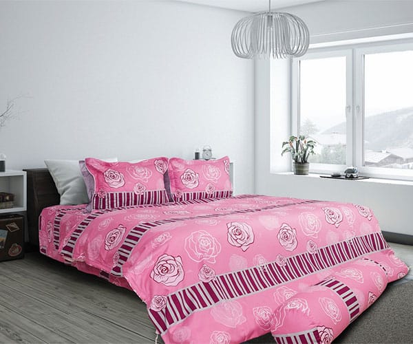 Bộ chăn ga gối sông Hồng dòng Classic Chất liệu vải TC