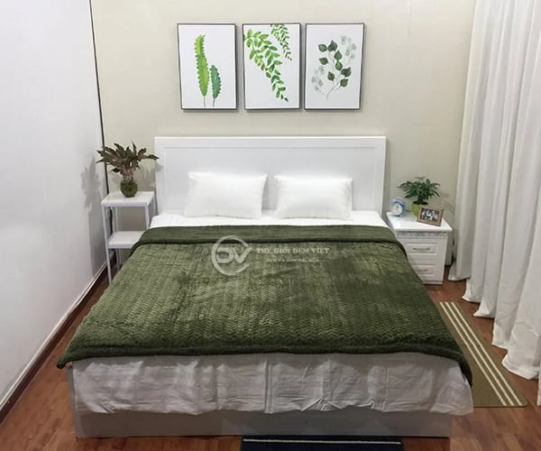 chăn lông cừu sóng Muji 5