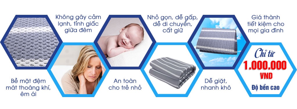 Lợi ích của đệm mát Cool Mattress