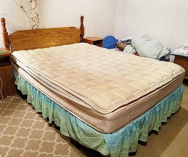 Chiếc đệm kém chất lượng