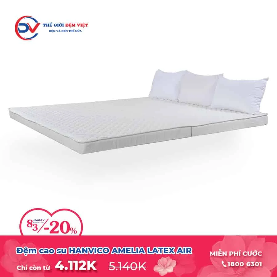 Mừng Quốc Tế Phụ Nữ 8/3 Thế Giới Đệm Việt Khuyến mãi cực lớn
