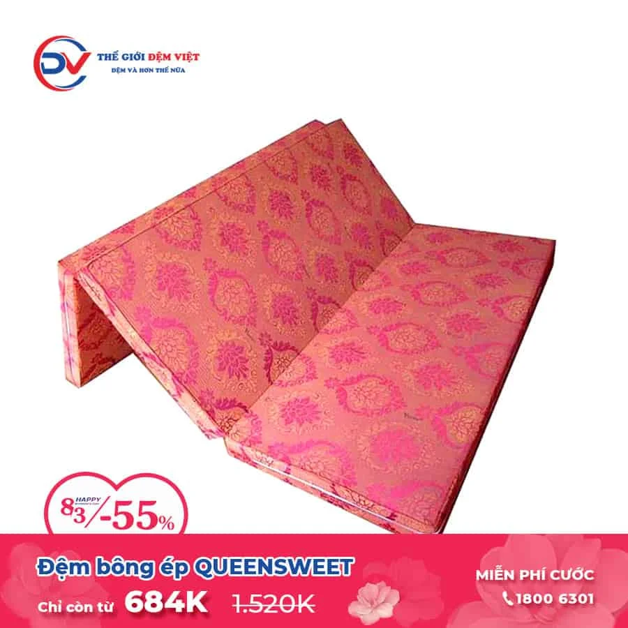 Mừng Quốc Tế Phụ Nữ 8/3 Thế Giới Đệm Việt Khuyến mãi cực lớn