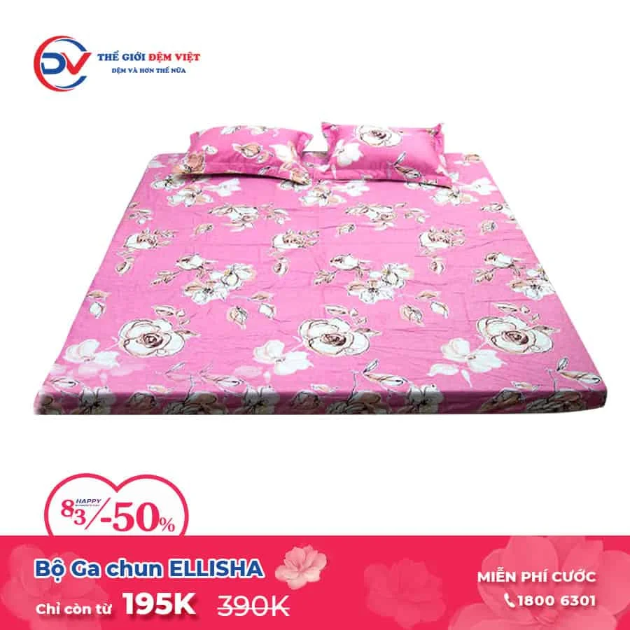 Mừng Quốc Tế Phụ Nữ 8/3 Thế Giới Đệm Việt Khuyến mãi cực lớn