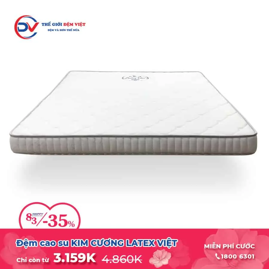 Mừng Quốc Tế Phụ Nữ 8/3 Thế Giới Đệm Việt Khuyến mãi cực lớn