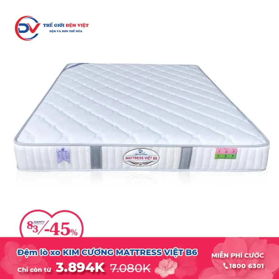 Mừng Quốc Tế Phụ Nữ 8/3 Thế Giới Đệm Việt Khuyến mãi cực lớn