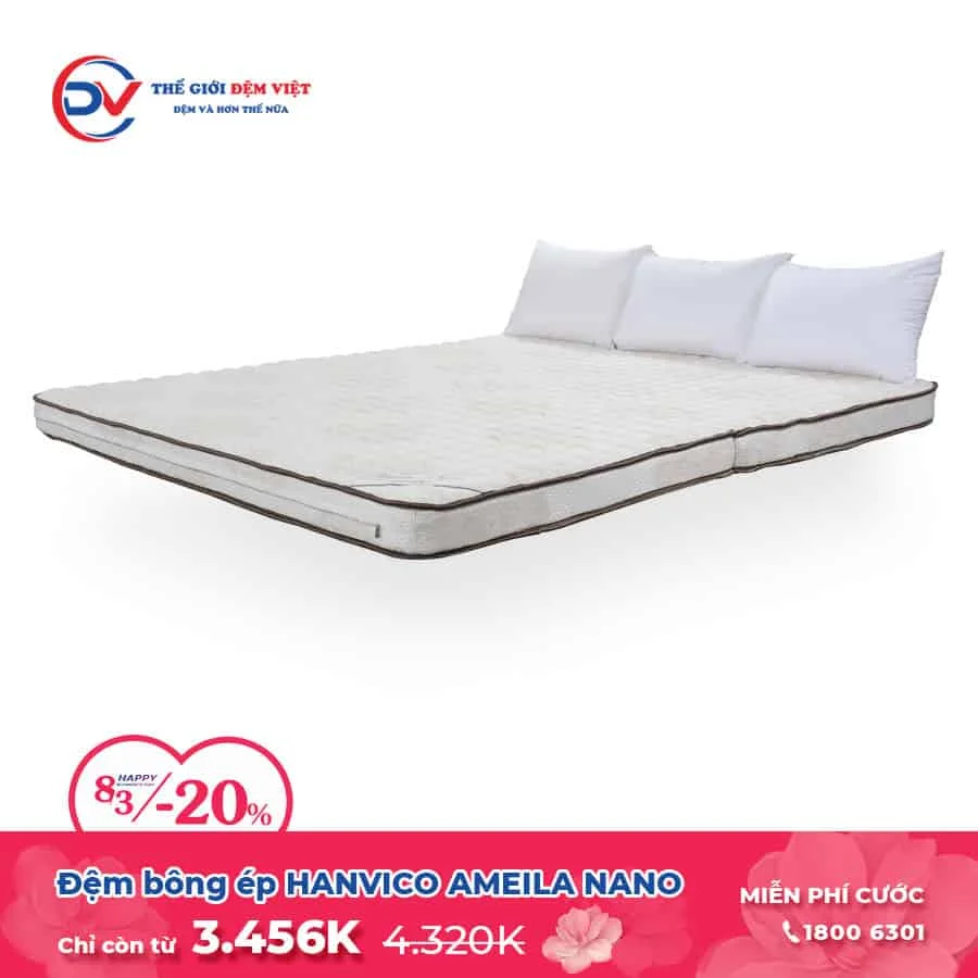 Mừng Quốc Tế Phụ Nữ 8/3 Thế Giới Đệm Việt Khuyến mãi cực lớn