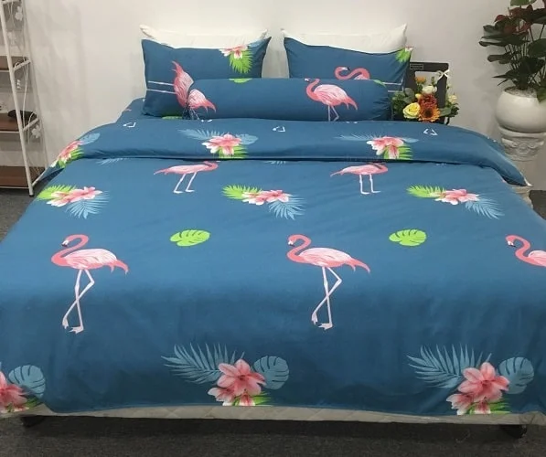 Bộ ga chun Việt Á Tencel 1