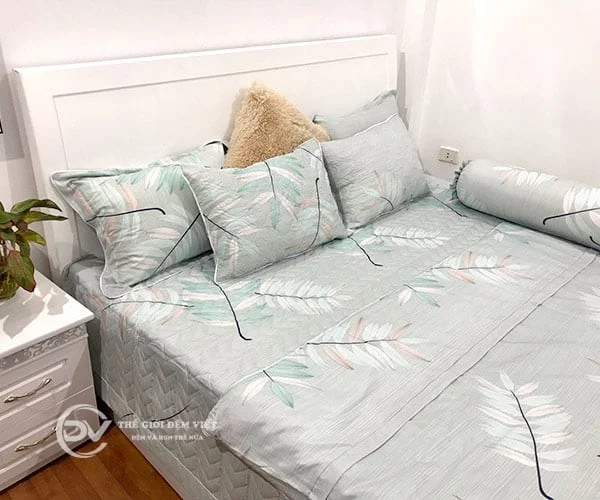 Bộ chăn ga gối đệm Việt Á RT_P04