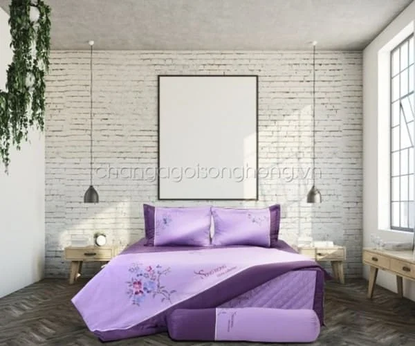Bộ chăn ga gối Sông Hồng Home Home SH_H19 067