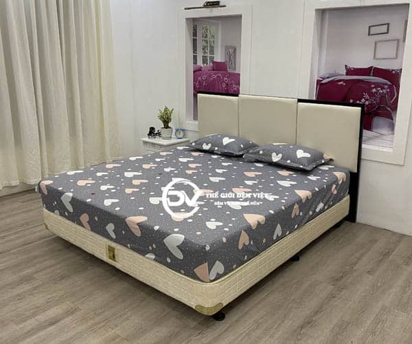 BỘ GA CHUN COTTON C HE_CC016 BỘ GA CHUN COTTON C HE_CC016