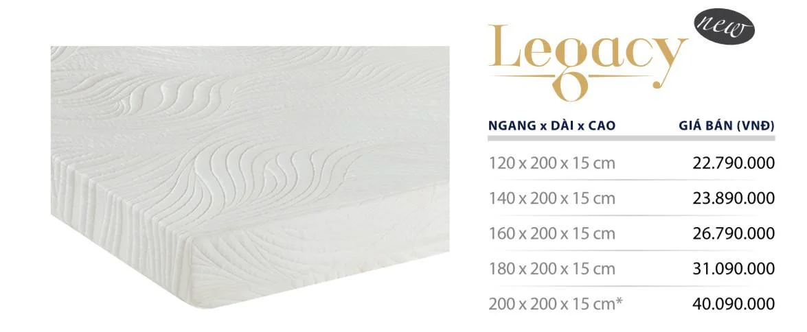 bang-gia-nem-cao-su-legacy