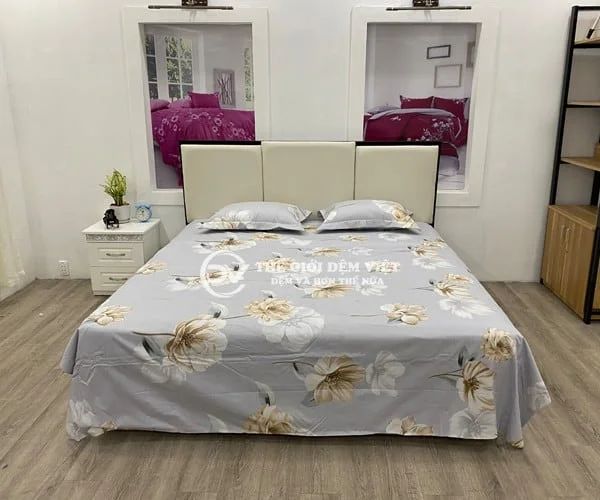 Bộ chăn ga gối Việt Á Cotton E RE_CC02