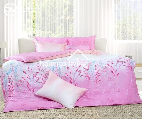 Bộ chăn ga gối đệm Hanvico Tencel LV1