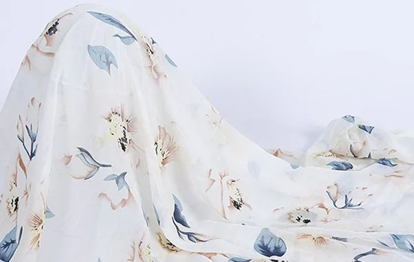 vải chiffon hoa