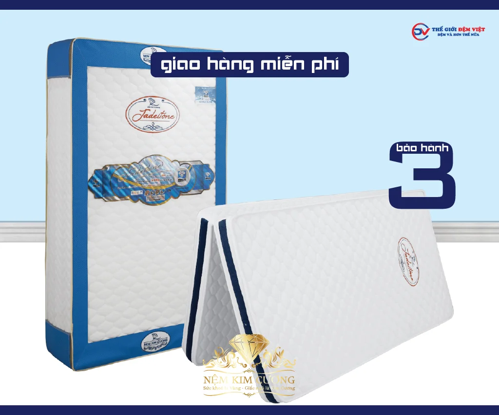 Đệm Cao Su Non Kim Cương